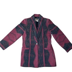 Vintage Circle T Roughrider Aztec Western Jacket Men’s Medium